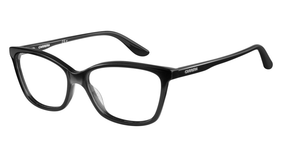 Carrera 6639 Progressive Prescription Eyeglasses CA6639-0807-5215 - Black Frame, Lens Diameter 52mm, Distance Between Lenses 15mm