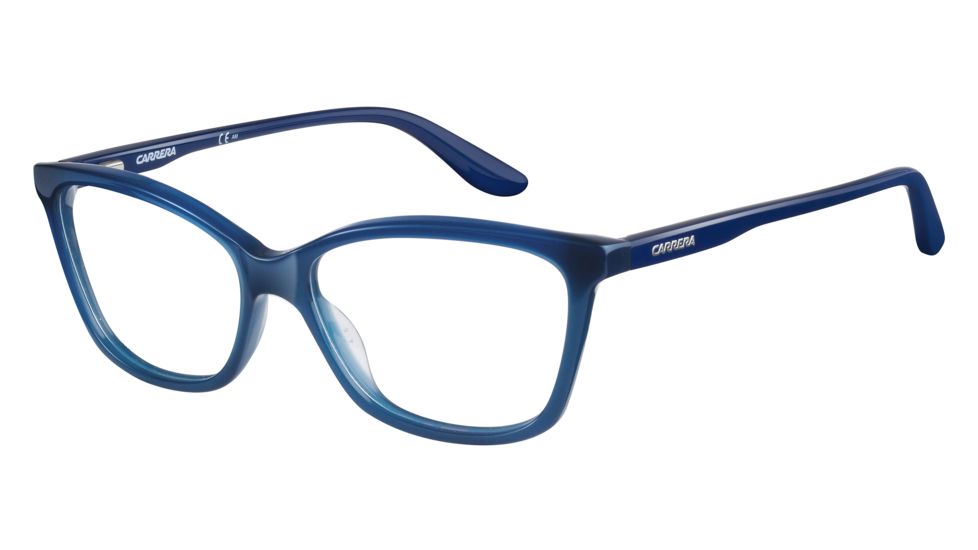 Carrera 6639 Progressive Prescription Eyeglasses CA6639-0HKK-5215 - Blue Frame, Lens Diameter 52mm, Distance Between Lenses 15mm