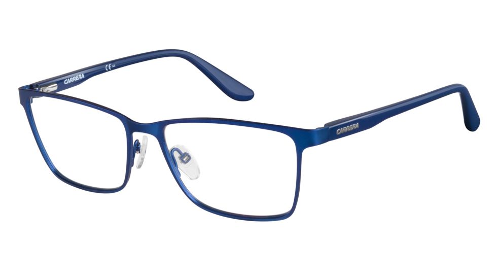 Carrera 6640 Eyeglass Frames CA6640-0HLE-5416 - Matte Blue Frame, Lens Diameter 54mm, Distance Between Lenses 16mm