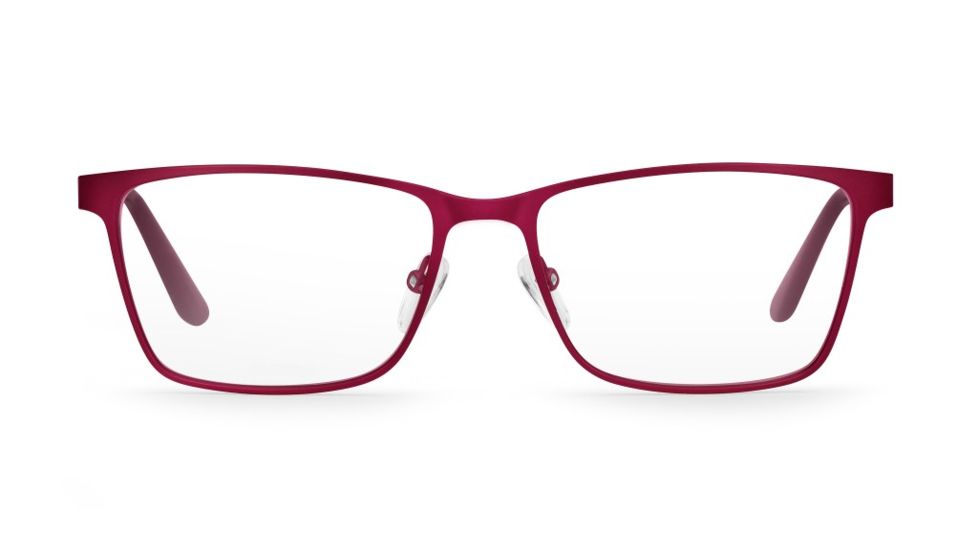 Carrera 6640 Eyeglass Frames CA6640-0HLH-5416 - Matte Red Burgundy Frame, Lens Diameter 54mm, Distance Between Lenses 16mm