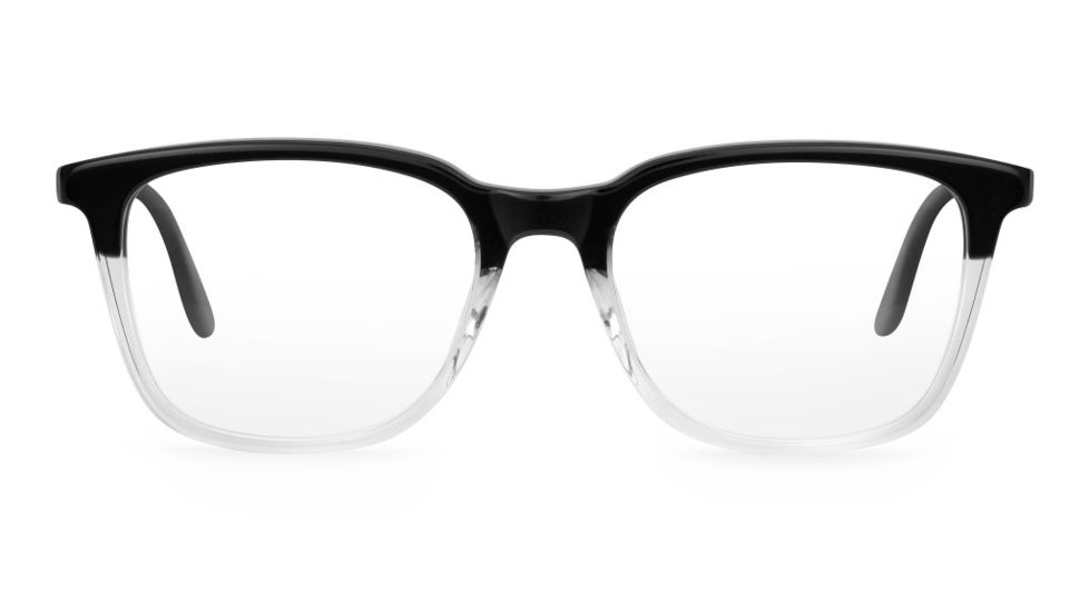Carrera 6641 Eyeglass Frames CA6641-03NV-5118 - Black Crystal Frame, Lens Diameter 51mm, Distance Between Lenses 18mm