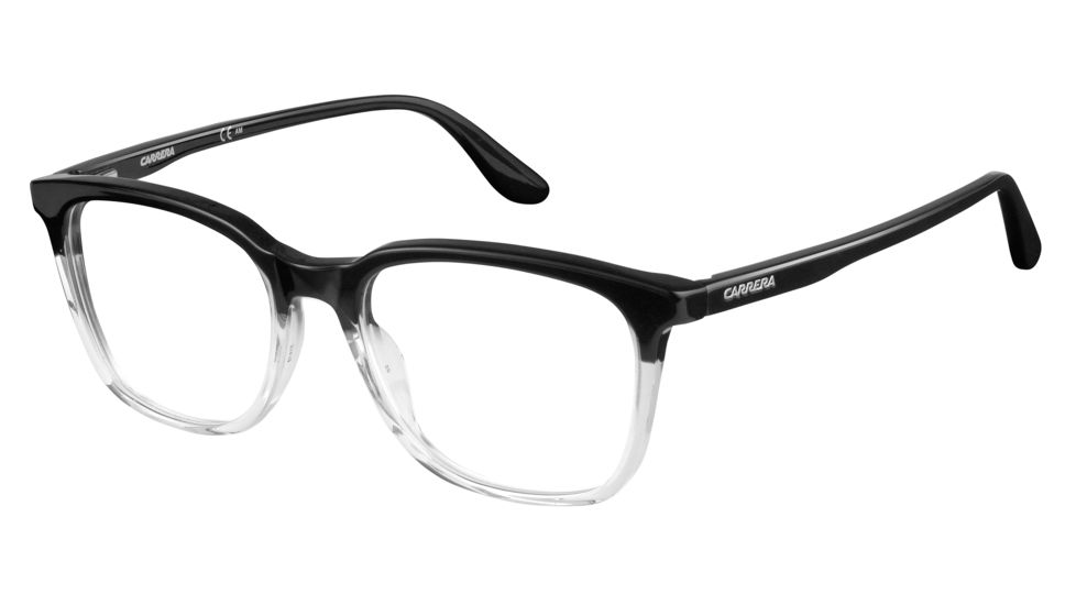 Carrera 6641 Eyeglass Frames CA6641-03NV-5118 - Black Crystal Frame, Lens Diameter 51mm, Distance Between Lenses 18mm
