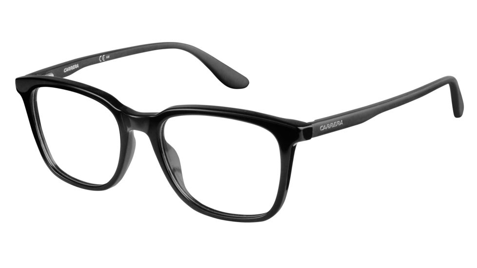 Carrera 6641 Eyeglass Frames CA6641-064H-5118 - Black / Matte Black Frame, Lens Diameter 51mm, Distance Between Lenses 18mm