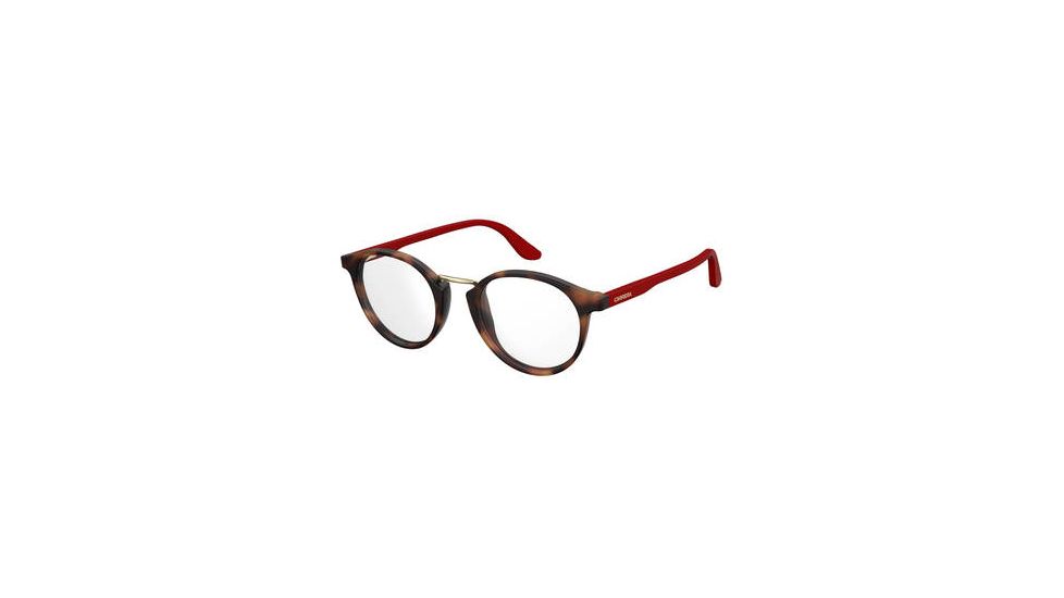 Carrera 6645 Progressive Prescription Eyeglasses CA6645-02IK-4721 - Havana Gold Frame, Lens Diameter 47mm, Distance Between Lenses 21mm