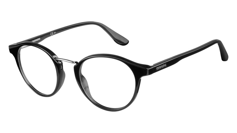 Carrera 6645 Progressive Prescription Eyeglasses CA6645-0807-4721 - Black Frame, Lens Diameter 47mm, Distance Between Lenses 21mm