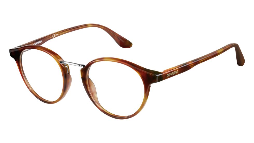 Carrera 6645 Progressive Prescription Eyeglasses CA6645-04HJ-4721 - Light Havana Frame, Lens Diameter 47mm, Distance Between Lenses 21mm