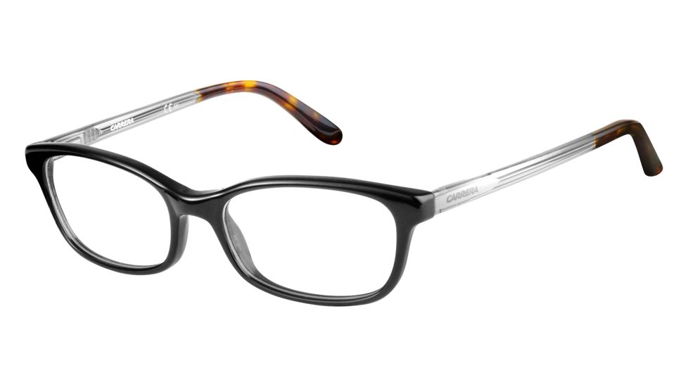 Carrera 6647 Eyeglass Frames CA6647-03L3-5217 - Black Gray Frame, Lens Diameter 52mm, Distance Between Lenses 17mm