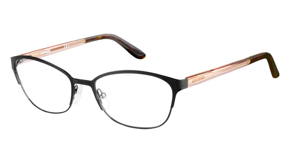 Carrera 6649 Eyeglass Frames CA6649-0SQU-5518 - Black Nude Frame, Lens Diameter 55mm, Distance Between Lenses 18mm