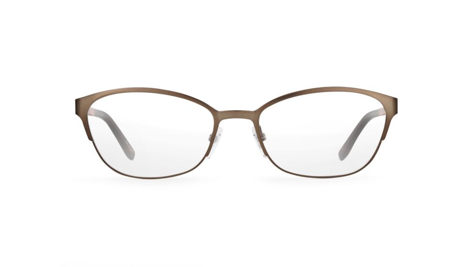 Carrera 6649 Eyeglass Frames CA6649-0T2Q-5518 - Brown-Peach Frame, Lens Diameter 55mm, Distance Between Lenses 18mm