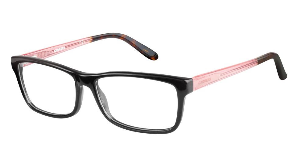 Carrera 6650 Progressive Prescription Eyeglasses CA6650-0TCU-5415 - Black Peach Frame, Lens Diameter 54mm, Distance Between Lenses 15mm