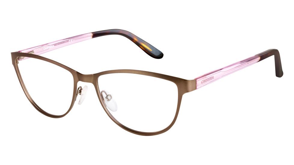 Carrera 6651 Bifocal Prescription Eyeglasses CA6651-0SQX-5417 - Brown / Pink Frame, Lens Diameter 54mm, Distance Between Lenses 17mm