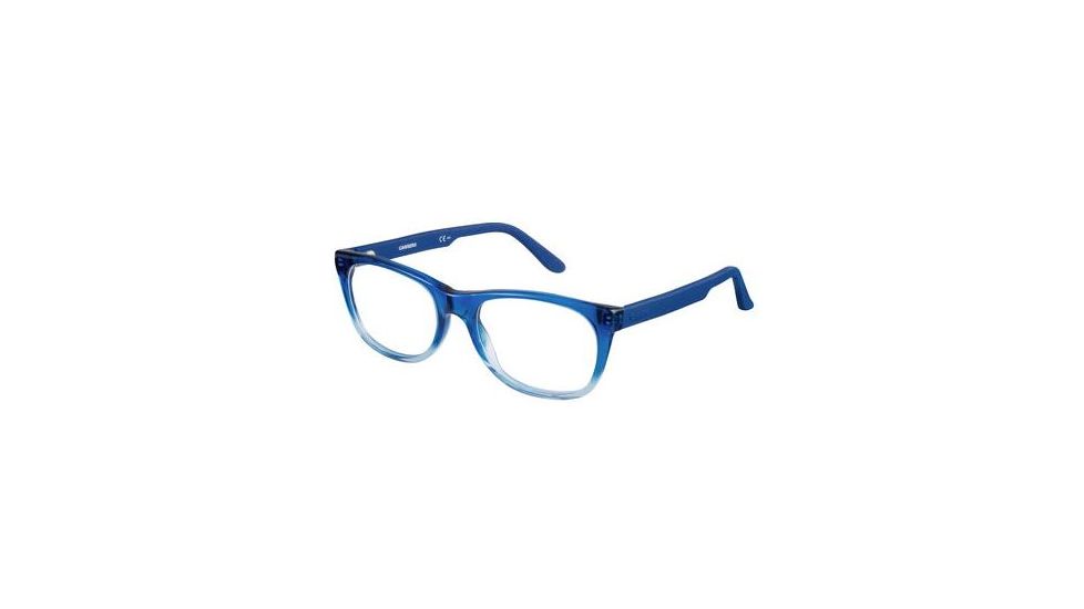 Carrera 6652 Eyeglass Frames CA6652-0TPL-5118 - Shaded Blue Frame, Lens Diameter 51mm, Distance Between Lenses 18mm