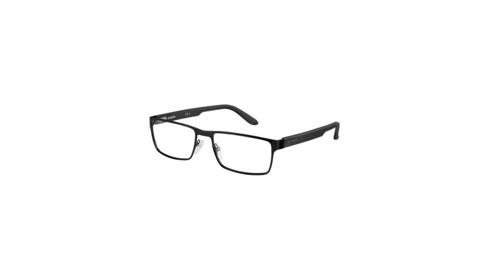Carrera 6656 Progressive Prescription Eyeglasses CA6656-0POV-5617 - Shiny Black Matte Black Frame, Lens Diameter 56mm, Distance Between Lenses 17mm