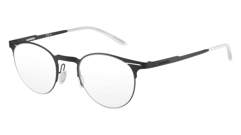 Carrera 6659 Eyeglass Frames CA6659-0003-4822 - Matte Black Frame, Lens Diameter 48mm, Distance Between Lenses 22mm