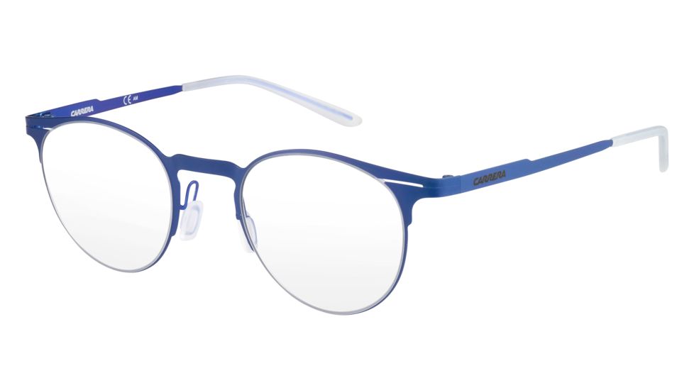 Carrera 6659 Eyeglass Frames CA6659-0VBM-4622 - Matte Blue Frame, Lens Diameter 46mm, Distance Between Lenses 22mm