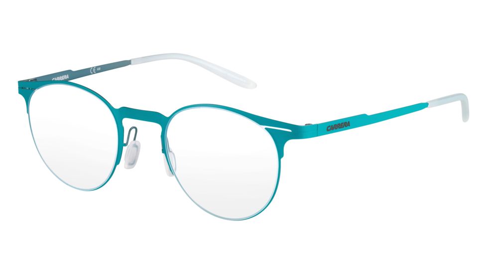 Carrera 6659 Eyeglass Frames CA6659-0VBP-4622 - Matte Teal Aqua Frame, Lens Diameter 46mm, Distance Between Lenses 22mm