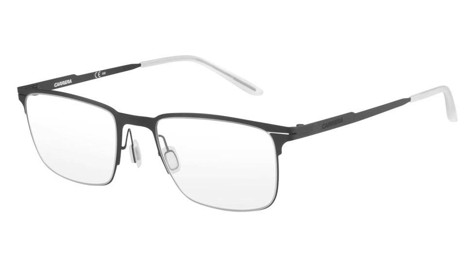 Carrera 6661 Single Vision Prescription Eyeglasses CA6661-0003-5220 - Matte Black Frame, Lens Diameter 52mm, Distance Between Lenses 20mm