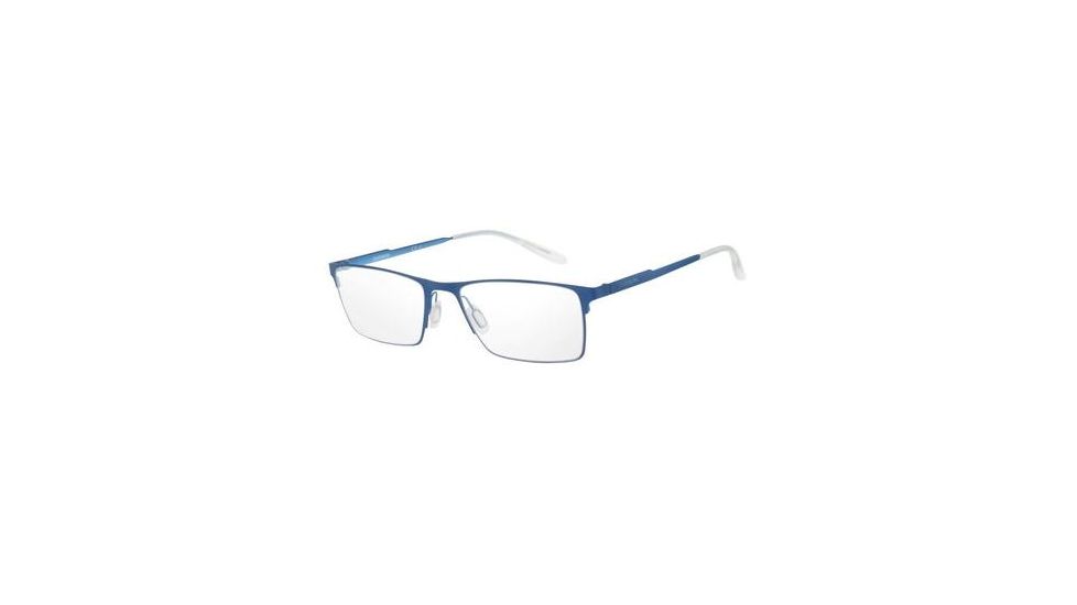 Carrera 6662 Bifocal Prescription Eyeglasses CA6662-0LXV-5318 - Matte Blue Frame, Lens Diameter 53mm, Distance Between Lenses 18mm