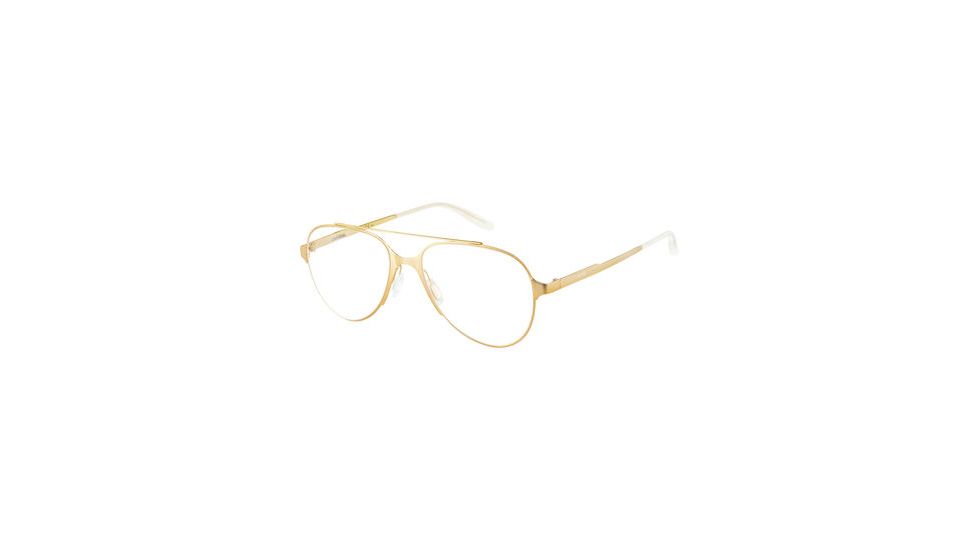 Carrera 6663 Eyeglass Frames CA6663-0GM0-5317 - Semi Matte Gold Frame, Lens Diameter 53mm, Distance Between Lenses 17mm
