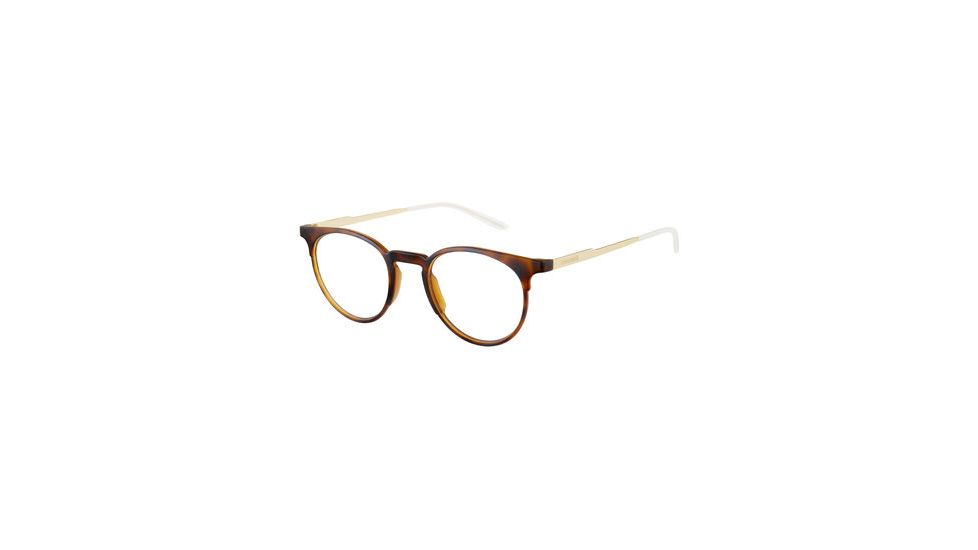 Carrera 6665 Eyeglass Frames CA6665-00KS-4721 - Havana Gold Frame, Lens Diameter 47mm, Distance Between Lenses 21mm