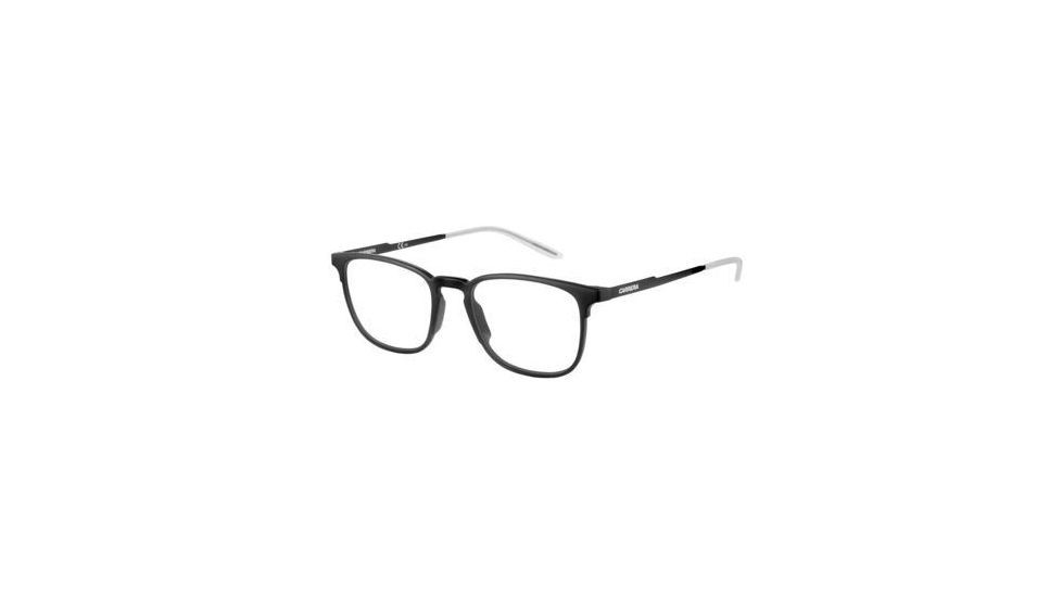 Carrera 6666 Eyeglass Frames CA6666-0GTN-5019 - Matte Black-Shiny Black Frame, Lens Diameter 50mm, Distance Between Lenses 19mm