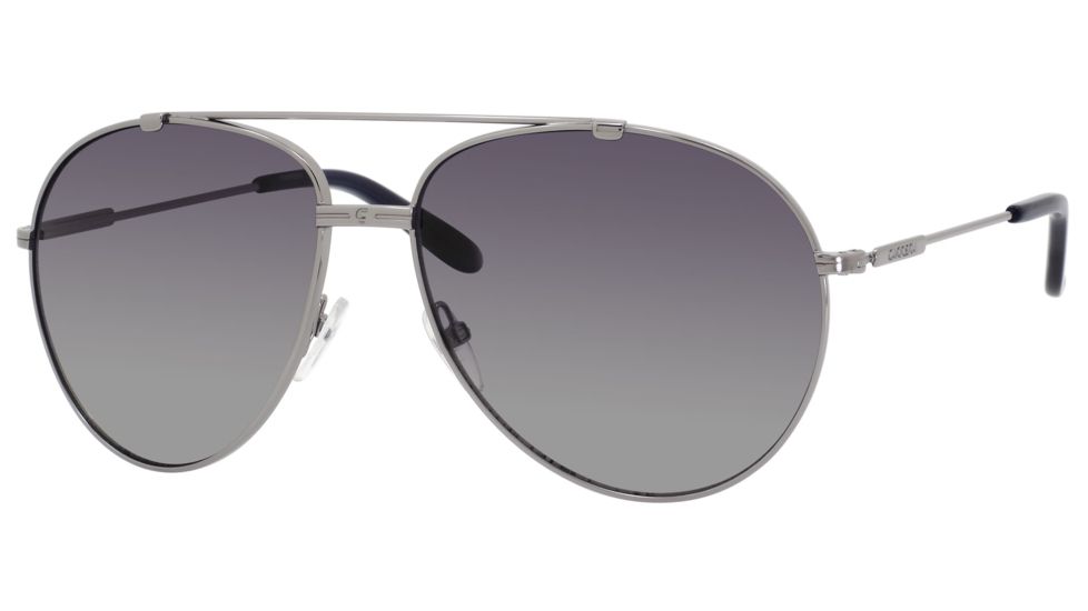 Carrera 67/S Bifocal Prescription Sunglasses CA67S-06LB-WJ-6015 - Frame Color Ruthenium, Lens Diameter 60 mm