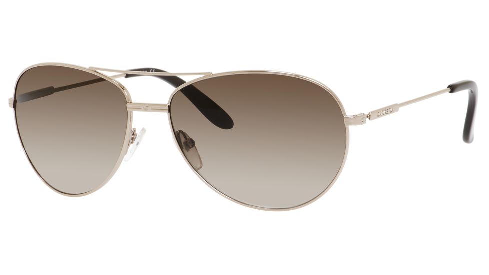 Carrera 69/S Single Vision Prescription Sunglasses CA69S-03YG-CC-6015 - Frame Color Light Gold, Lens Diameter 60 mm