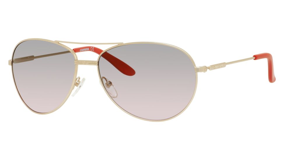 Carrera 69/S Single Vision Prescription Sunglasses CA69S-0AOZ-UZ-6015 - Lens Diameter 60 mm, Frame Color Semi Matte Gold