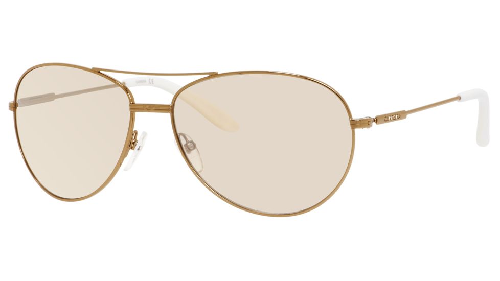 Carrera 69/S Single Vision Prescription Sunglasses CA69S-0OUN-FL-6015 - Lens Diameter 60 mm, Frame Color Antique Gold