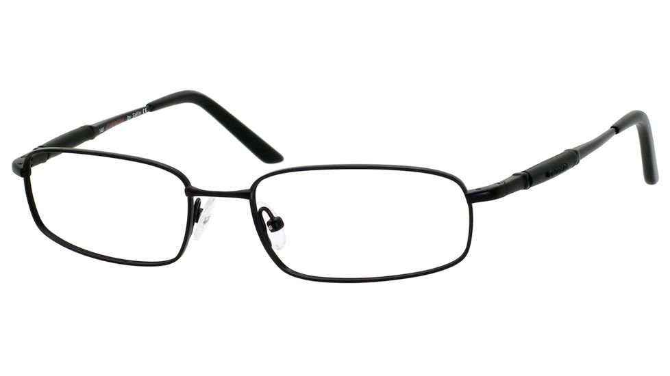 Carrera 7451 Eyeglass Frames CA7451-091T-5117 - Black Semi Shiny Frame, Lens Diameter 51mm, Distance Between Lenses 17mm