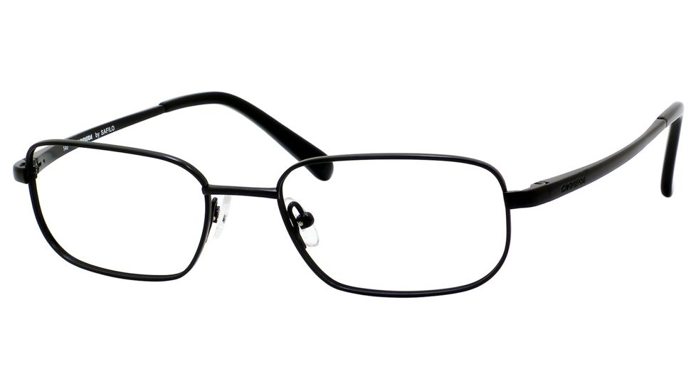 Carrera 7475/T Progressive Prescription Eyeglasses CA7475-0003-5218 - Black Semi Shiny Frame, Lens Diameter 52mm, Distance Between Lenses 18mm