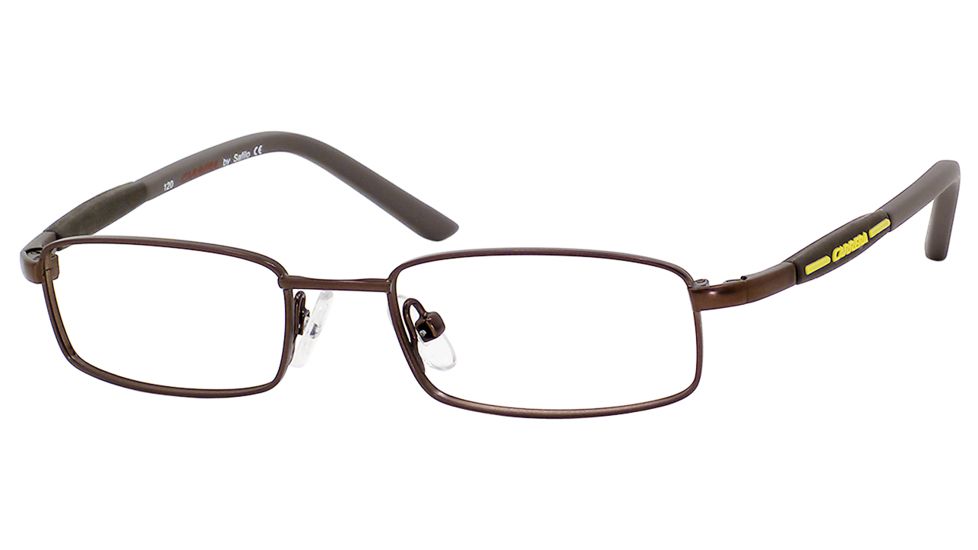 Carrera 7517 Eyeglass Frames CA7517-01E8-4416 - Brown Semi Shiny Frame, Lens Diameter 44mm, Distance Between Lenses 16mm
