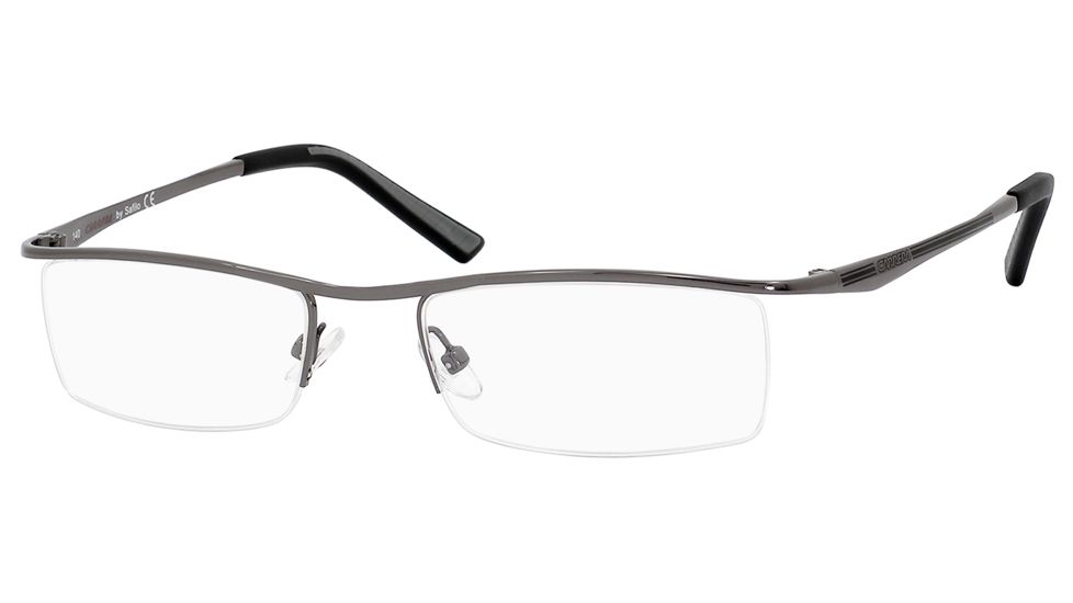 Carrera 7538 Progressive Prescription Eyeglasses CA7538-01A1-5218 - Ruthenium Frame, Lens Diameter 52mm, Distance Between Lenses 18mm