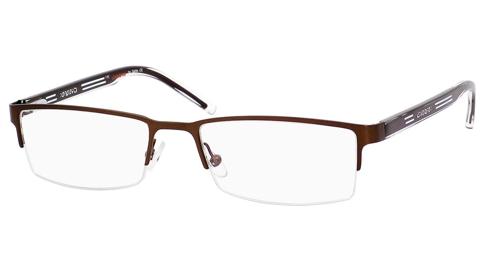 Carrera 7541 Bifocal Prescription Eyeglasses CA7541-05BZ-5218 - Brown Frame, Lens Diameter 52mm, Distance Between Lenses 18mm