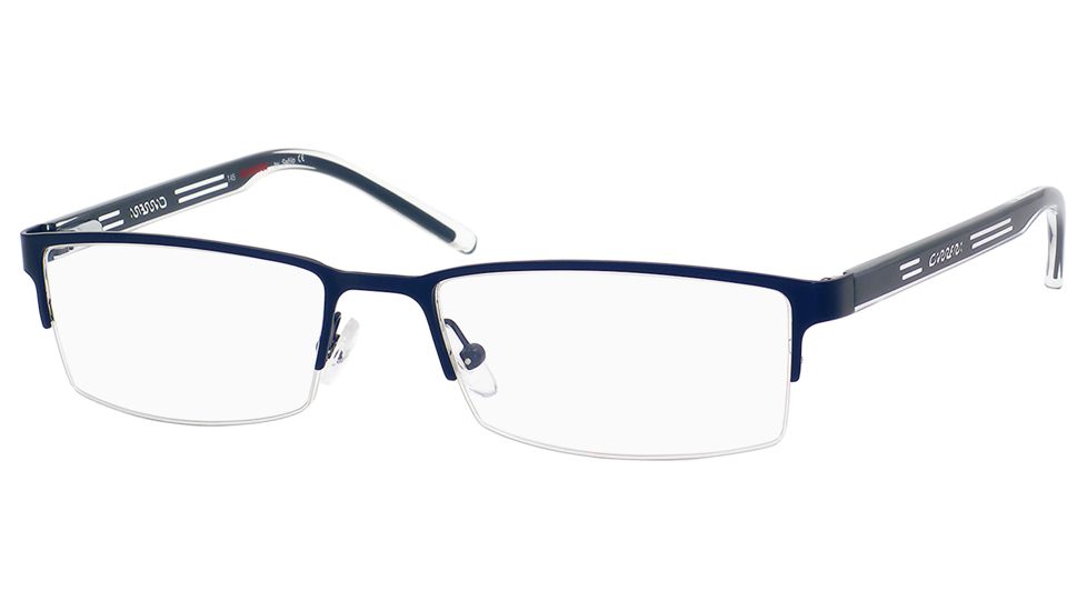 Carrera 7541 Bifocal Prescription Eyeglasses CA7541-0DA4-5218 - Blue Frame, Lens Diameter 52mm, Distance Between Lenses 18mm
