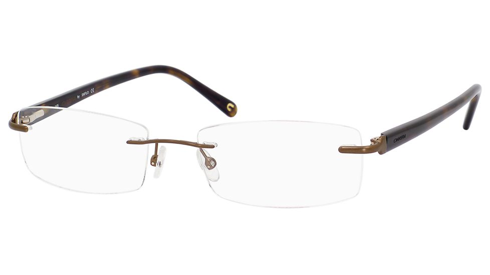 Carrera 7543 Bifocal Prescription Eyeglasses CA7543-0UA3-5218 - Brown / Dark Havana Frame, Lens Diameter 52mm, Distance Between Lenses 18mm