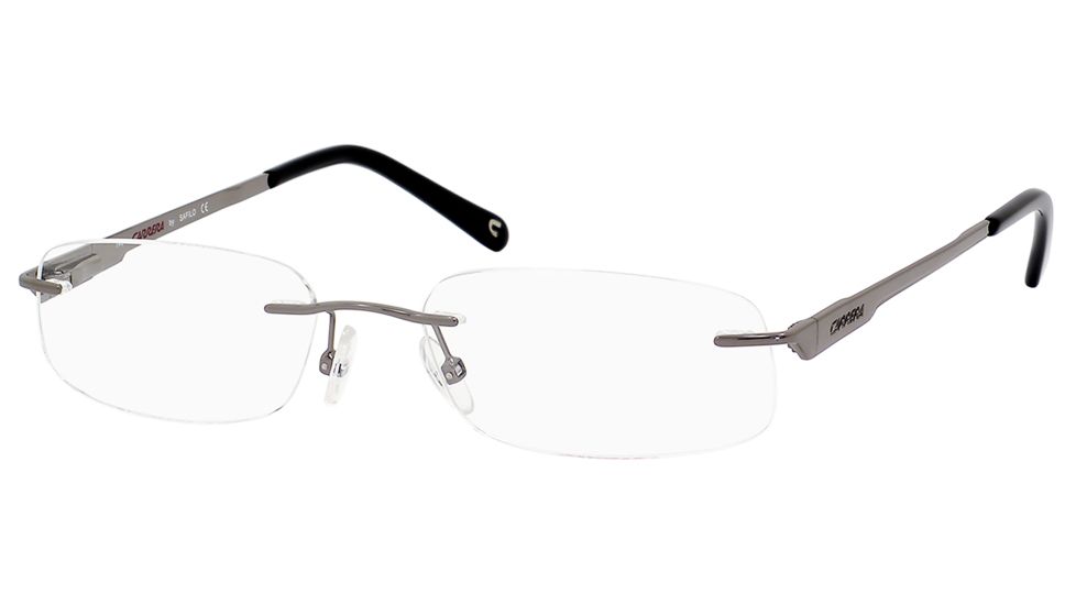 Carrera 7544 Eyeglass Frames CA7544-0TZ2-5117 - Gunmetal / Black Frame, Lens Diameter 51mm, Distance Between Lenses 17mm