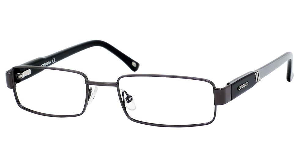 Carrera 7550 Eyeglass Frames CA7550-0GOB-5118 - Dark Ruthenium / Black Gray Frame, Lens Diameter 51mm, Distance Between Lenses 18mm