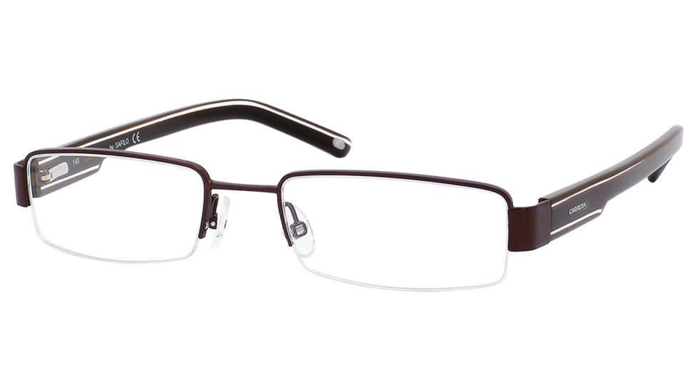 Carrera 7561 Bifocal Prescription Eyeglasses CA7561-01P5-5219 - Brown Frame, Lens Diameter 52mm, Distance Between Lenses 19mm