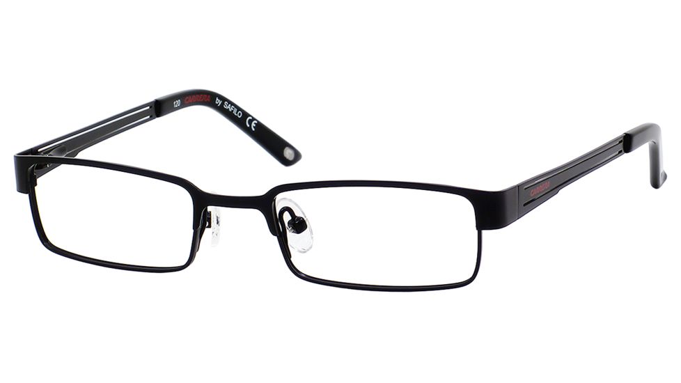 Carrera 7563 Eyeglass Frames CA7563-091T-4417 - Matte Black Frame, Lens Diameter 44mm, Distance Between Lenses 17mm