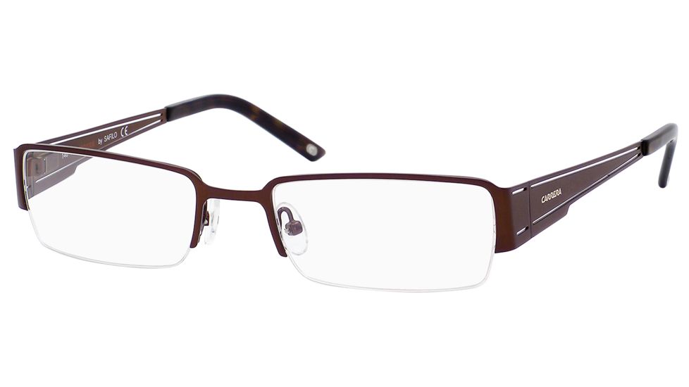 Carrera 7564 Bifocal Prescription Eyeglasses CA7564-01P7-5219 - Brown Frame, Lens Diameter 52mm, Distance Between Lenses 19mm