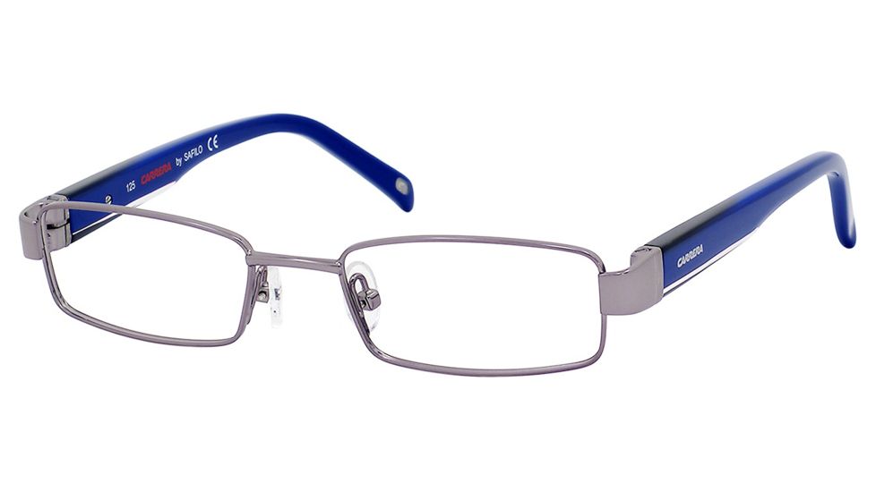 Carrera 7566 Eyeglass Frames CA7566-01J1-4416 - Gunmetal Frame, Lens Diameter 44mm, Distance Between Lenses 16mm