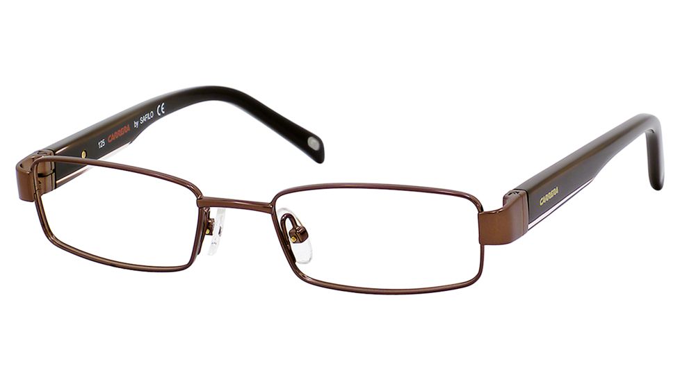 Carrera 7566 Eyeglass Frames CA7566-01P5-4416 - Brown Frame, Lens Diameter 44mm, Distance Between Lenses 16mm