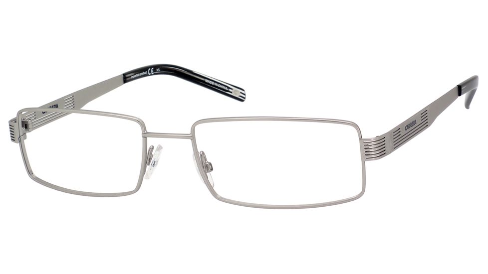 Carrera 7568 Eyeglass Frames CA7568-0011-5217 - Matte Palladium Frame, Lens Diameter 52mm, Distance Between Lenses 17mm