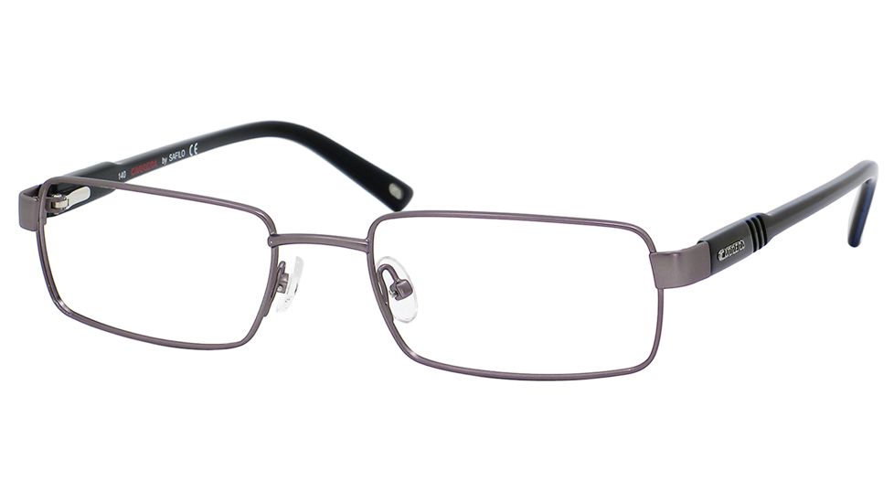 Carrera 7572 Eyeglass Frames CA7572-01P4-5219 - Ruthenium Frame, Lens Diameter 52mm, Distance Between Lenses 19mm