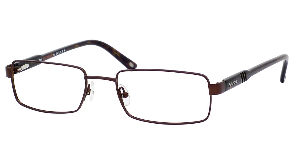 Carrera 7572 Eyeglass Frames CA7572-05BZ-5219 - Brown Frame, Lens Diameter 52mm, Distance Between Lenses 19mm