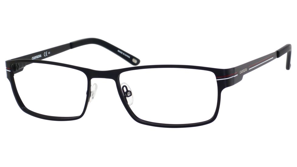Carrera 7582 Progressive Prescription Eyeglasses CA7582-0003-5417 - Matte Black Frame, Lens Diameter 54mm, Distance Between Lenses 17mm