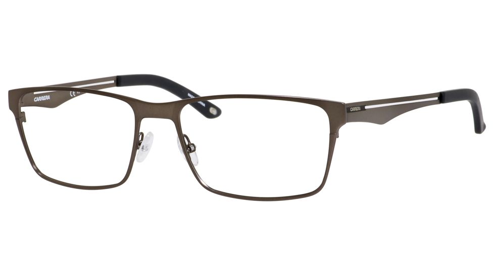 Carrera 7584 Bifocal Prescription Eyeglasses CA7584-0R80-5417 - Semi Dark Ruthenium Frame, Lens Diameter 54mm, Distance Between Lenses 17mm