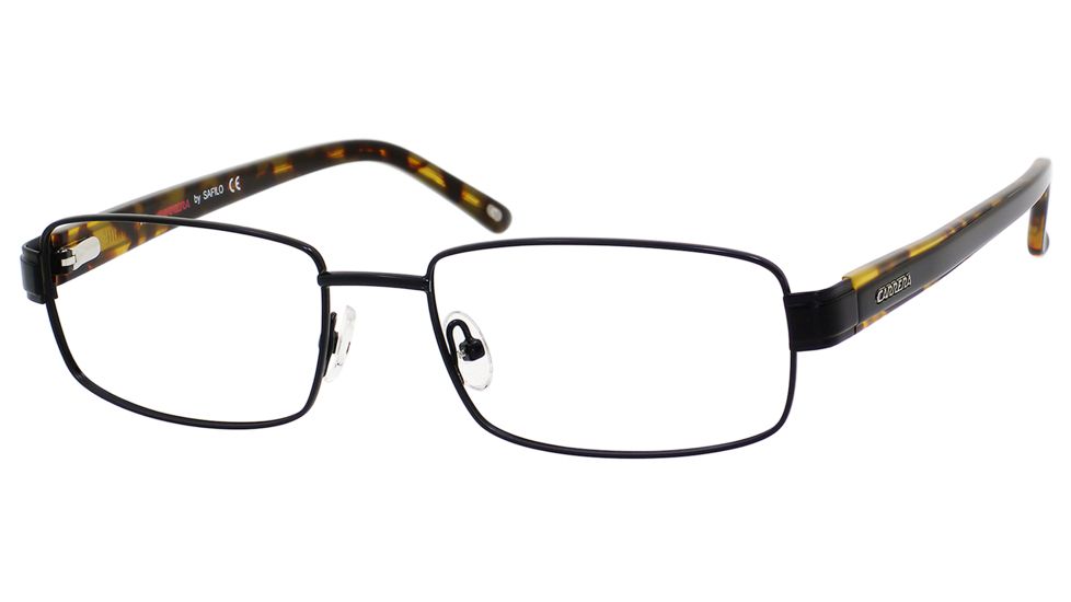 Carrera 7586 Eyeglass Frames CA7586-0003-5418 - Matte Black Frame, Lens Diameter 54mm, Distance Between Lenses 18mm