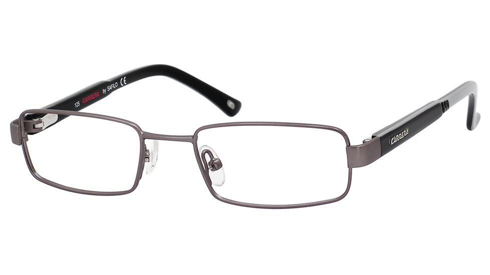 Carrera 7587 Eyeglass Frames CA7587-01P4-4517 - Ruthenium Frame, Lens Diameter 45mm, Distance Between Lenses 17mm